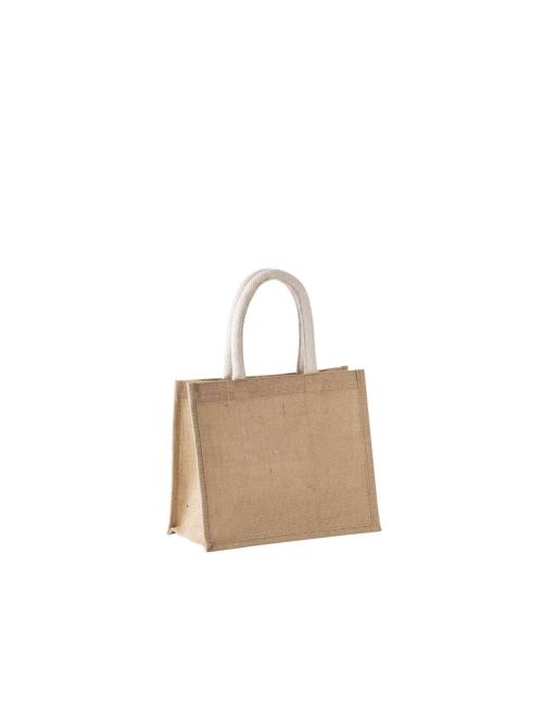 JUTE CANVAS TOTE - MEDIUM
