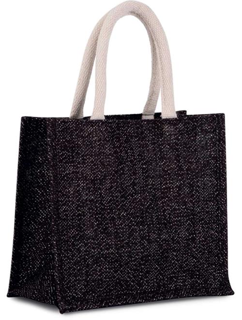 JUTE CANVAS TOTE - MEDIUM