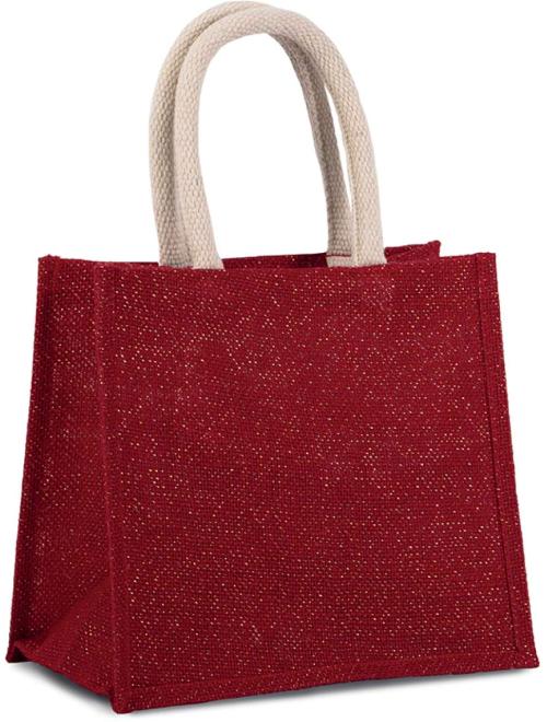 JUTE CANVAS TOTE - MEDIUM