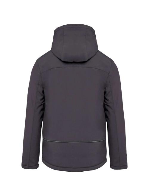 MEN'S HOODED SOFTSHELL LINED PARKA MEN'S HOODED SOFTSHELL LINED PARKA