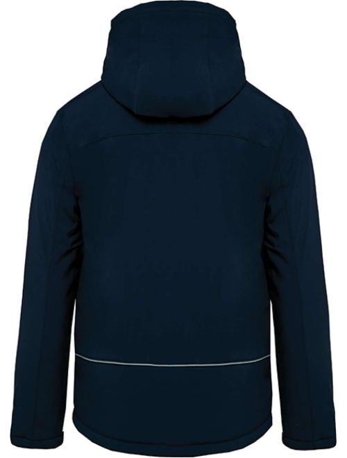 MEN'S HOODED SOFTSHELL LINED PARKA
