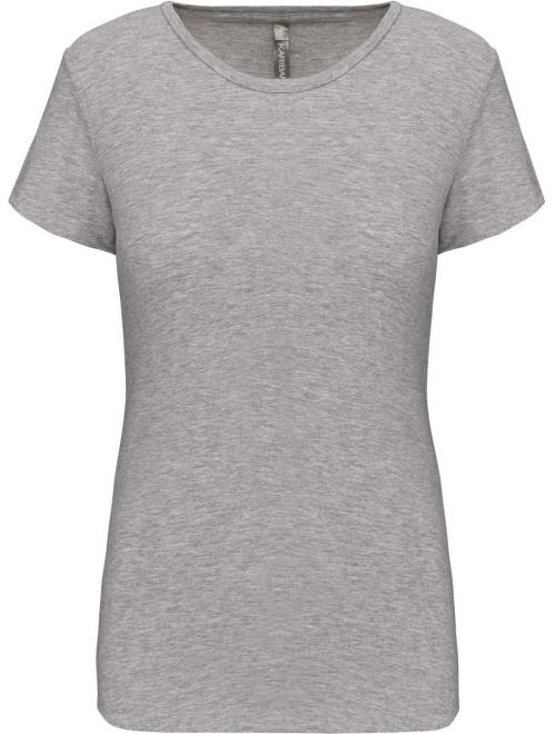 LADIES' SHORT-SLEEVED CREW NECK T-SHIRT