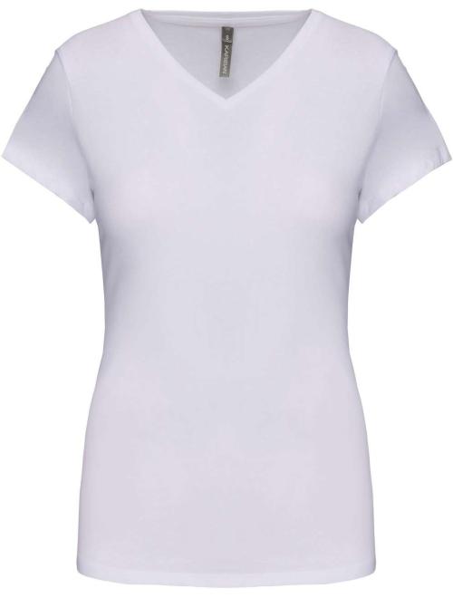 LADIES' SHORT-SLEEVED V-NECK T-SHIRT LADIES' SHORT-SLEEVED V-NECK T-SHIRT