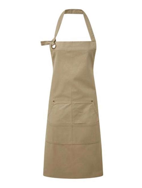 'CALIBRE' HEAVY COTTON CANVAS POCKET APRON
