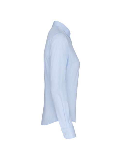 LADIES’ LONG-SLEEVED COTTON POPLIN SHIRT