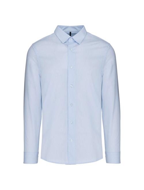 MEN’S LONG-SLEEVED COTTON POPLIN SHIRT