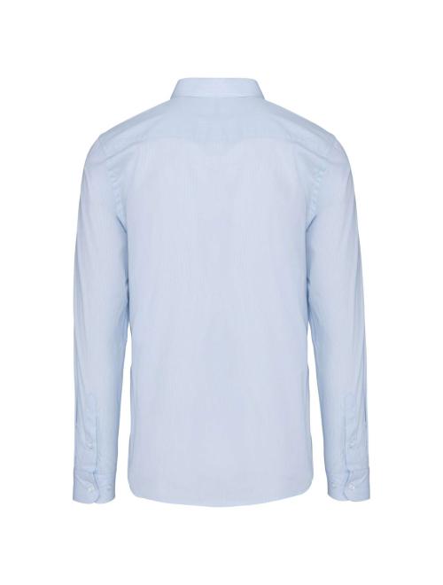 MEN’S LONG-SLEEVED COTTON POPLIN SHIRT