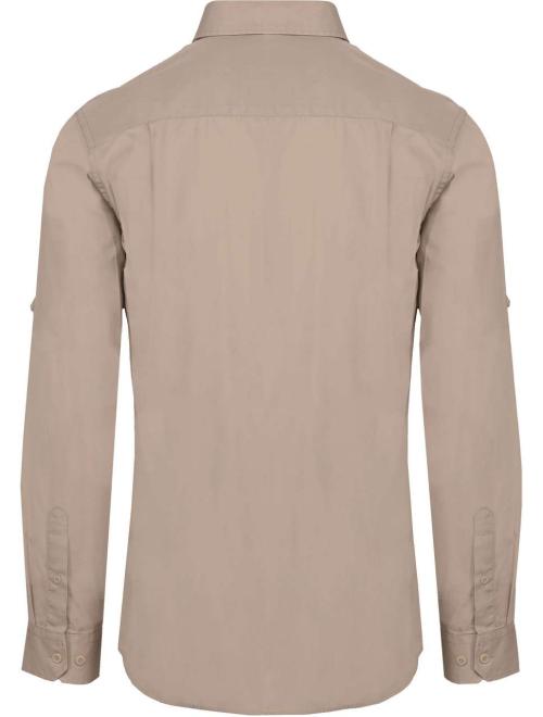 MEN'S LONG-SLEEVED SAFARI SHIRT