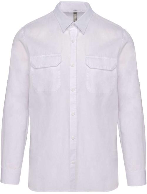 MEN'S LONG-SLEEVED SAFARI SHIRT MEN'S LONG-SLEEVED SAFARI SHIRT