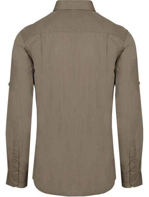 MEN'S LONG-SLEEVED SAFARI SHIRT