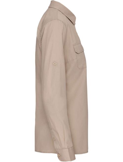 LADIES' LONG-SLEEVED SAFARI SHIRT