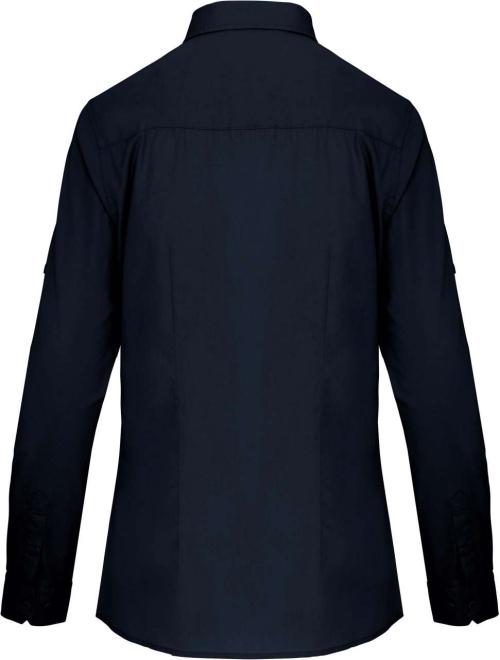 LADIES' LONG-SLEEVED SAFARI SHIRT