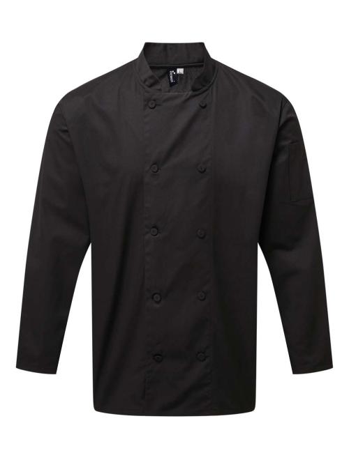 CHEF'S LONG SLEEVE COOLCHECKER® JACKET WITH MESH BACK PANEL