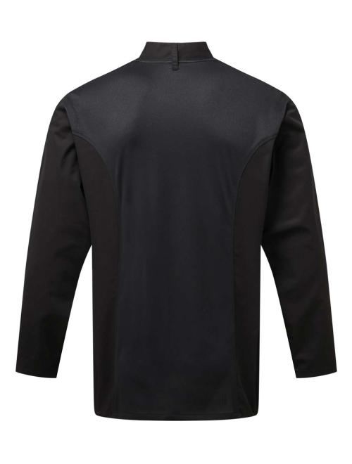 CHEF'S LONG SLEEVE COOLCHECKER® JACKET WITH MESH BACK PANEL