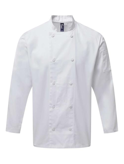 CHEF'S LONG SLEEVE COOLCHECKER® JACKET WITH MESH BACK PANEL