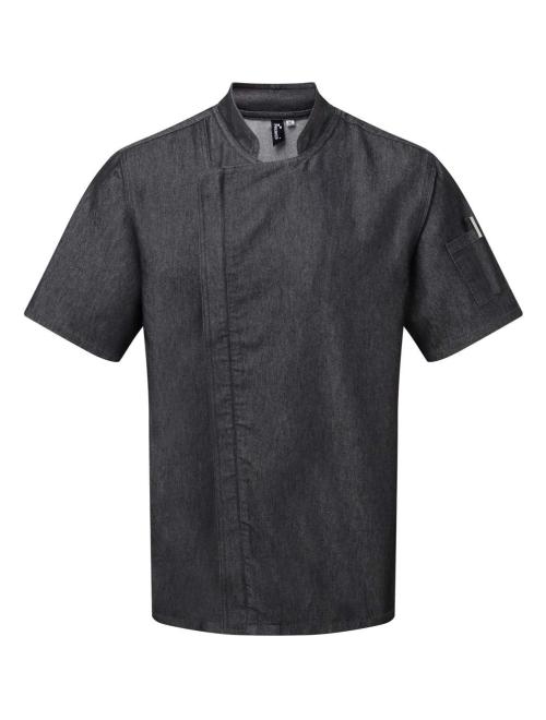 CHEF'S ZIP-CLOSE SHORT SLEEVE JACKET CHEF'S ZIP-CLOSE SHORT SLEEVE JACKET