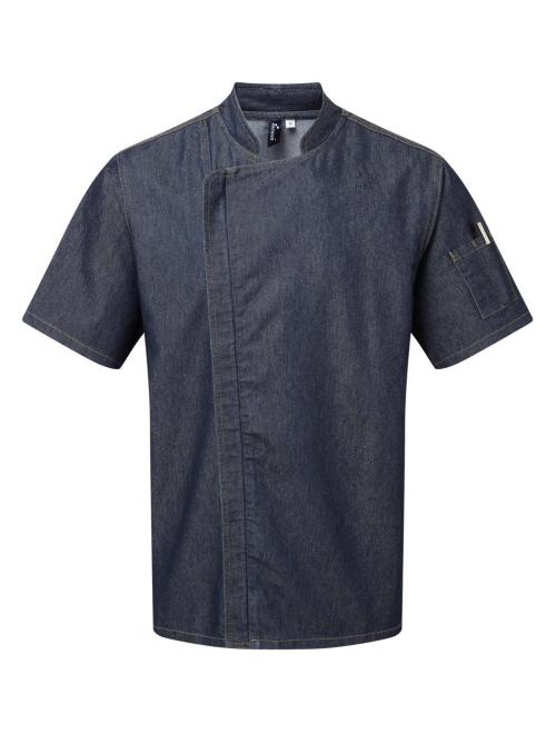 CHEF'S ZIP-CLOSE SHORT SLEEVE JACKET