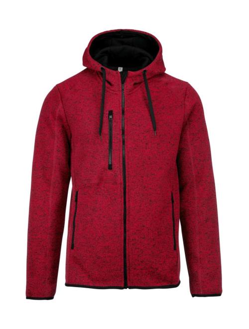 MEN'S HEATHER HOODED JACKET MEN'S HEATHER HOODED JACKET