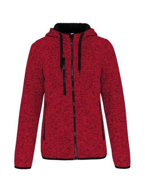 LADIES’ HEATHER HOODED JACKET