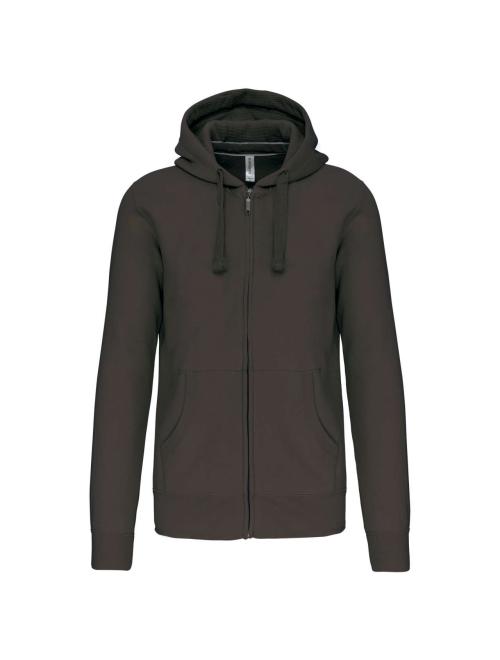 MEN'S FULL ZIP HOODED SWEATSHIRT