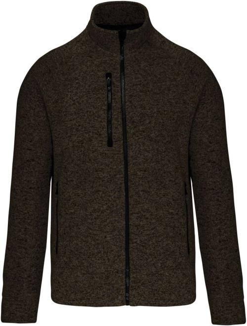 MEN'S FULL ZIP HEATHER JACKET MEN'S FULL ZIP HEATHER JACKET