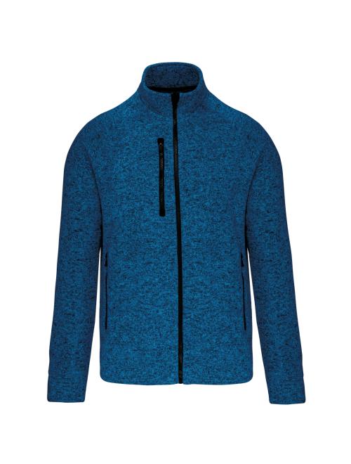 MEN'S FULL ZIP HEATHER JACKET MEN'S FULL ZIP HEATHER JACKET