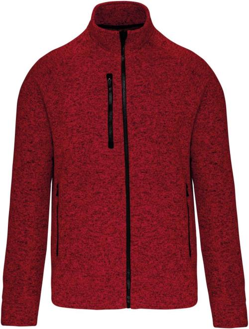MEN'S FULL ZIP HEATHER JACKET
