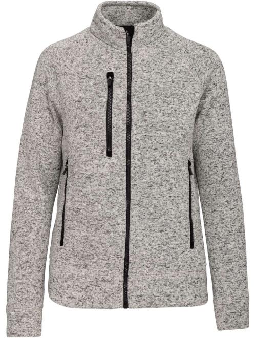 LADIES' FULL ZIP HEATHER JACKET LADIES' FULL ZIP HEATHER JACKET