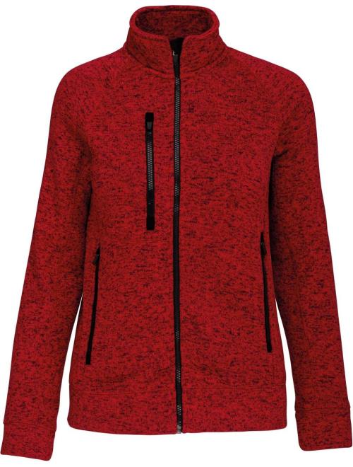 LADIES' FULL ZIP HEATHER JACKET LADIES' FULL ZIP HEATHER JACKET