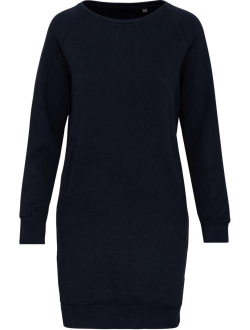 ORGANIC FLEECE LOUNGE DRESS ORGANIC FLEECE LOUNGE DRESS