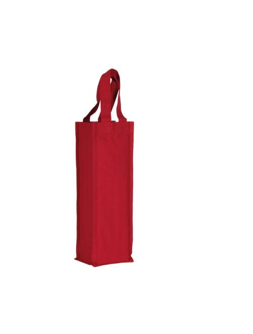 COTTON CANVAS BOTTLE BAG