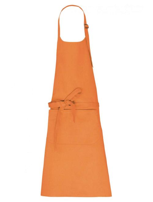 APRON WITH POCKET IN ORGANIC COTTON APRON WITH POCKET IN ORGANIC COTTON