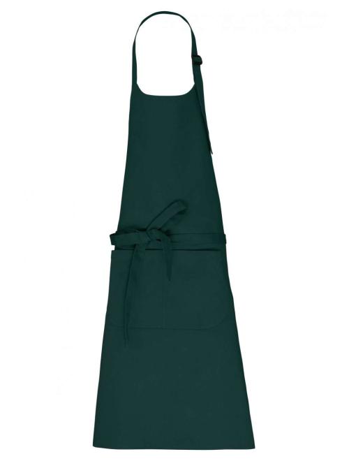 APRON WITH POCKET IN ORGANIC COTTON APRON WITH POCKET IN ORGANIC COTTON