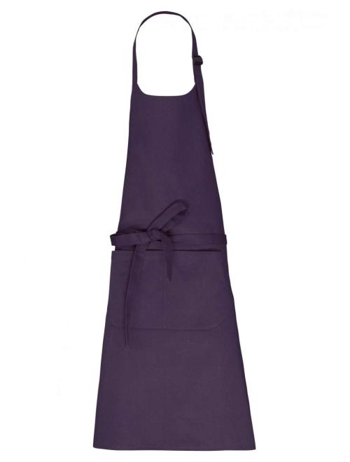 APRON WITH POCKET IN ORGANIC COTTON