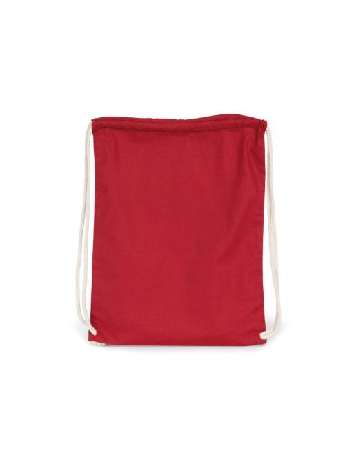 ORGANIC COTTON BACKPACK WITH DRAWSTRING CARRY HANDLES