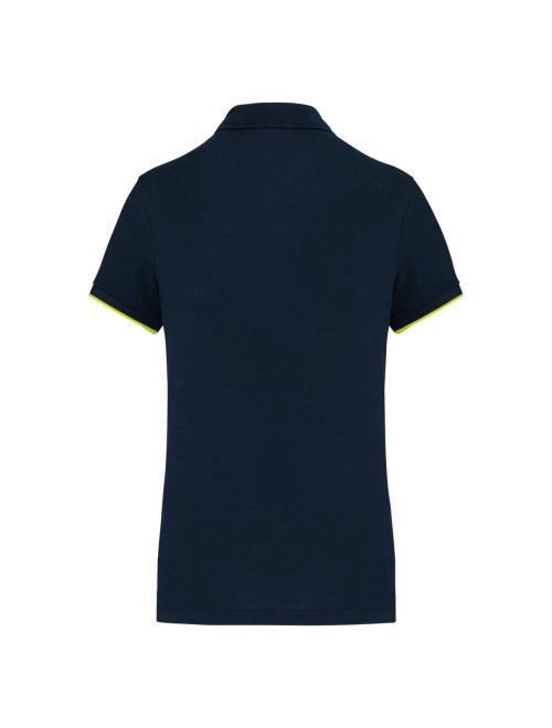 LADIES' SHORT-SLEEVED CONTRASTING DAYTODAY POLO SHIRT LADIES' SHORT-SLEEVED CONTRASTING DAYTODAY POLO SHIRT