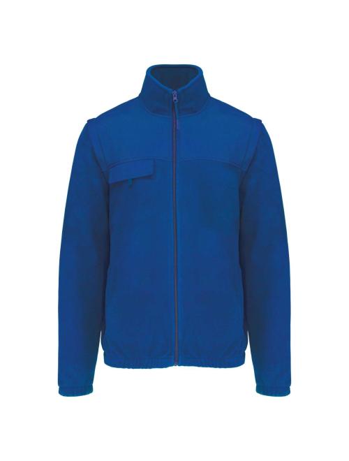 FLEECE JACKET WITH REMOVABLE SLEEVES FLEECE JACKET WITH REMOVABLE SLEEVES
