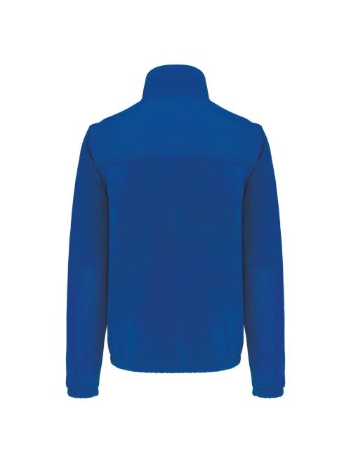 FLEECE JACKET WITH REMOVABLE SLEEVES