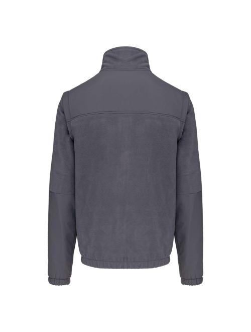 FLEECE JACKET WITH REMOVABLE SLEEVES FLEECE JACKET WITH REMOVABLE SLEEVES