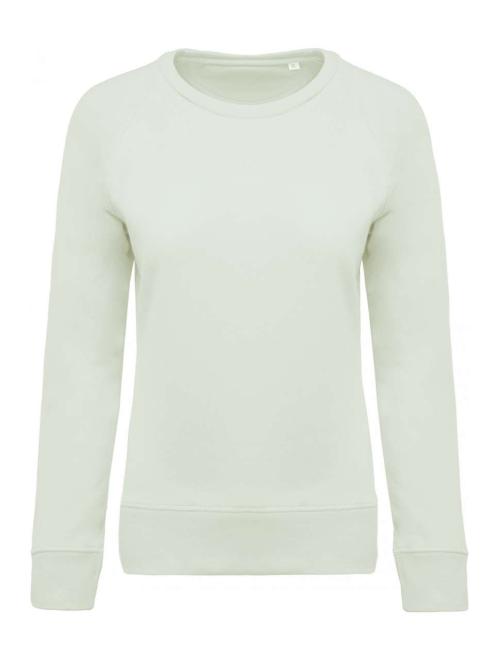 LADIES’ ORGANIC COTTON CREW NECK RAGLAN SLEEVE SWEATSHIRT LADIES’ ORGANIC COTTON CREW NECK RAGLAN SLEEVE SWEATSHIRT