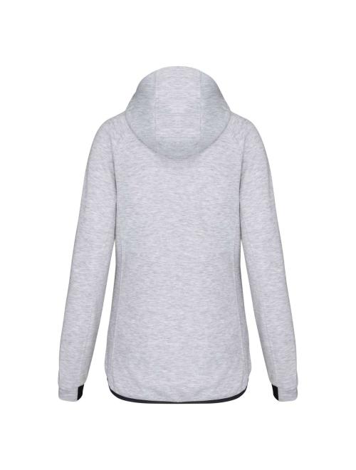 LADIES’ HOODED SWEATSHIRT