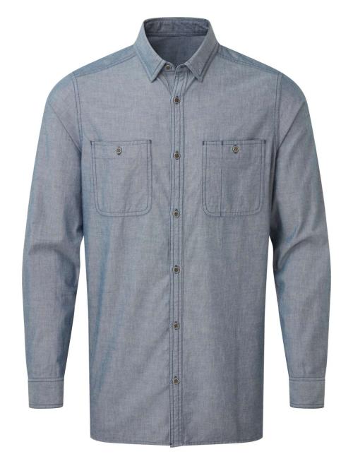 MEN'S ORGANIC CHAMBRAY FAIRTRADE SHIRT MEN'S ORGANIC CHAMBRAY FAIRTRADE SHIRT