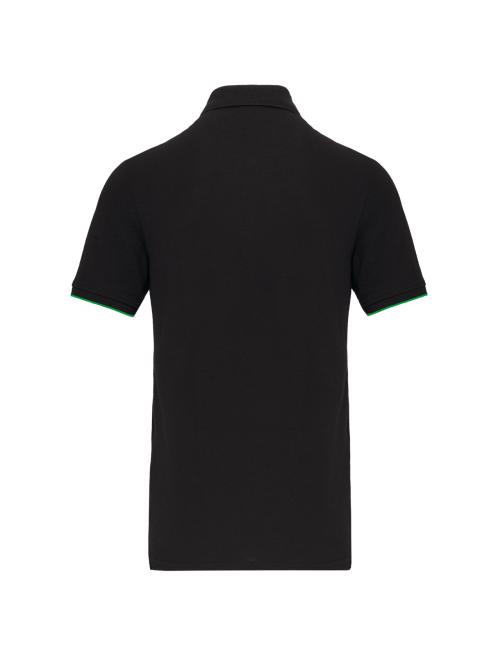 MEN'S SHORT-SLEEVED CONTRASTING DAYTODAY POLO SHIRT