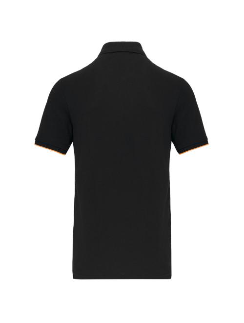 MEN'S SHORT-SLEEVED CONTRASTING DAYTODAY POLO SHIRT