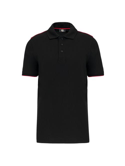MEN'S SHORT-SLEEVED CONTRASTING DAYTODAY POLO SHIRT