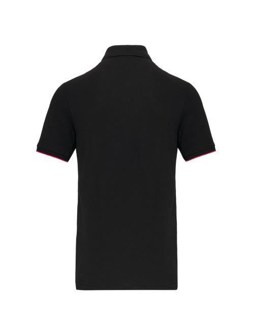 MEN'S SHORT-SLEEVED CONTRASTING DAYTODAY POLO SHIRT