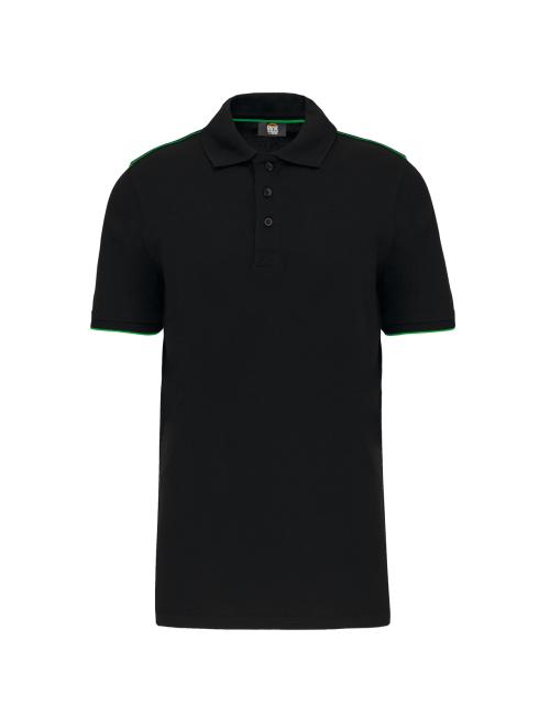 MEN'S SHORT-SLEEVED CONTRASTING DAYTODAY POLO SHIRT