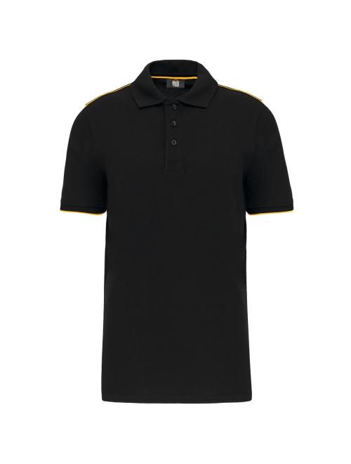 MEN'S SHORT-SLEEVED CONTRASTING DAYTODAY POLO SHIRT