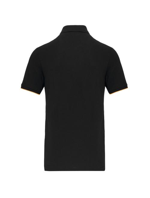 MEN'S SHORT-SLEEVED CONTRASTING DAYTODAY POLO SHIRT
