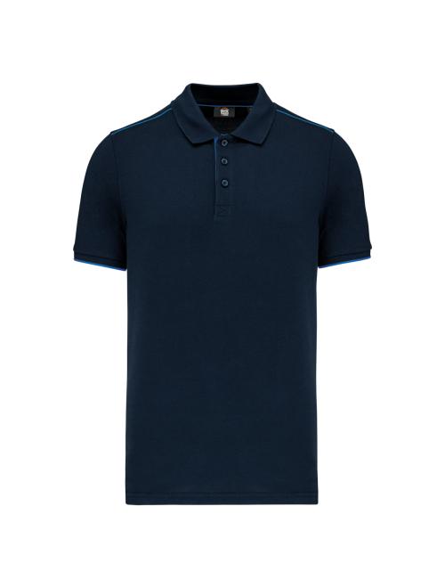 MEN'S SHORT-SLEEVED CONTRASTING DAYTODAY POLO SHIRT